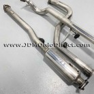 JDM EK3 Civic ViRS Zerofighter Style Cat-Back Exhaust 